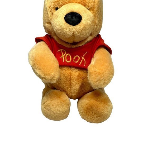 Vintage 1990s Disney Store Parks Winnie the Pooh Plush Stuffed Animal Doll 10" - Picture 3 of 5